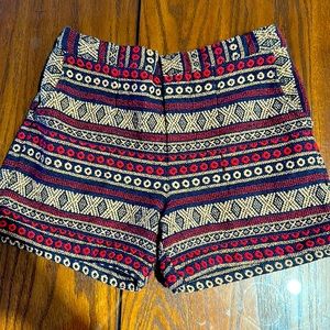 Wai Brand Patterned Shorts